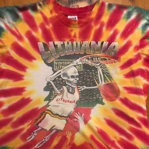 Vintage Grateful Dead Lithuania shirt authentic